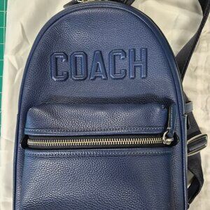 Sling Backpack Pebbled Leather